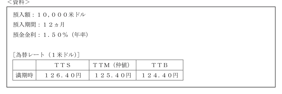 2024年5月公表 実技 問8 原典の資料(PDF 6ページ)。タップで拡大