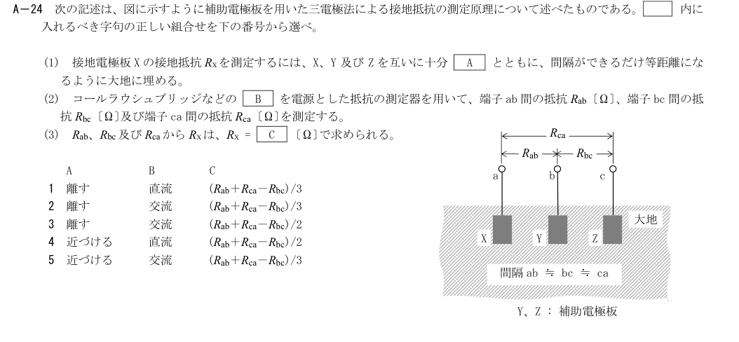 A-24の公式原問（日本無線協会）
