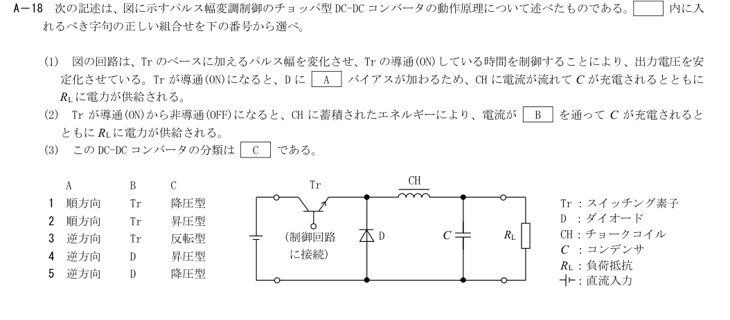 A-18の公式原問（日本無線協会）