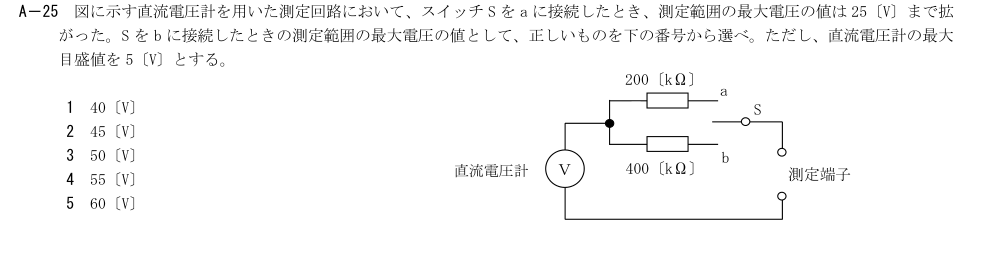 A-25の公式原問（日本無線協会）