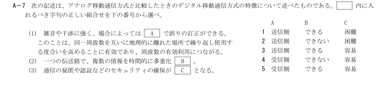 2026-03 第一級総合無線通信士 kogaku-a A7 原問題切出し 第2頁