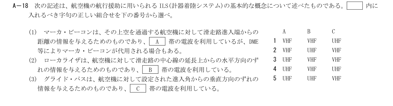 2026-03 第一級総合無線通信士 kogaku-a A18 原問題切出し 第4頁