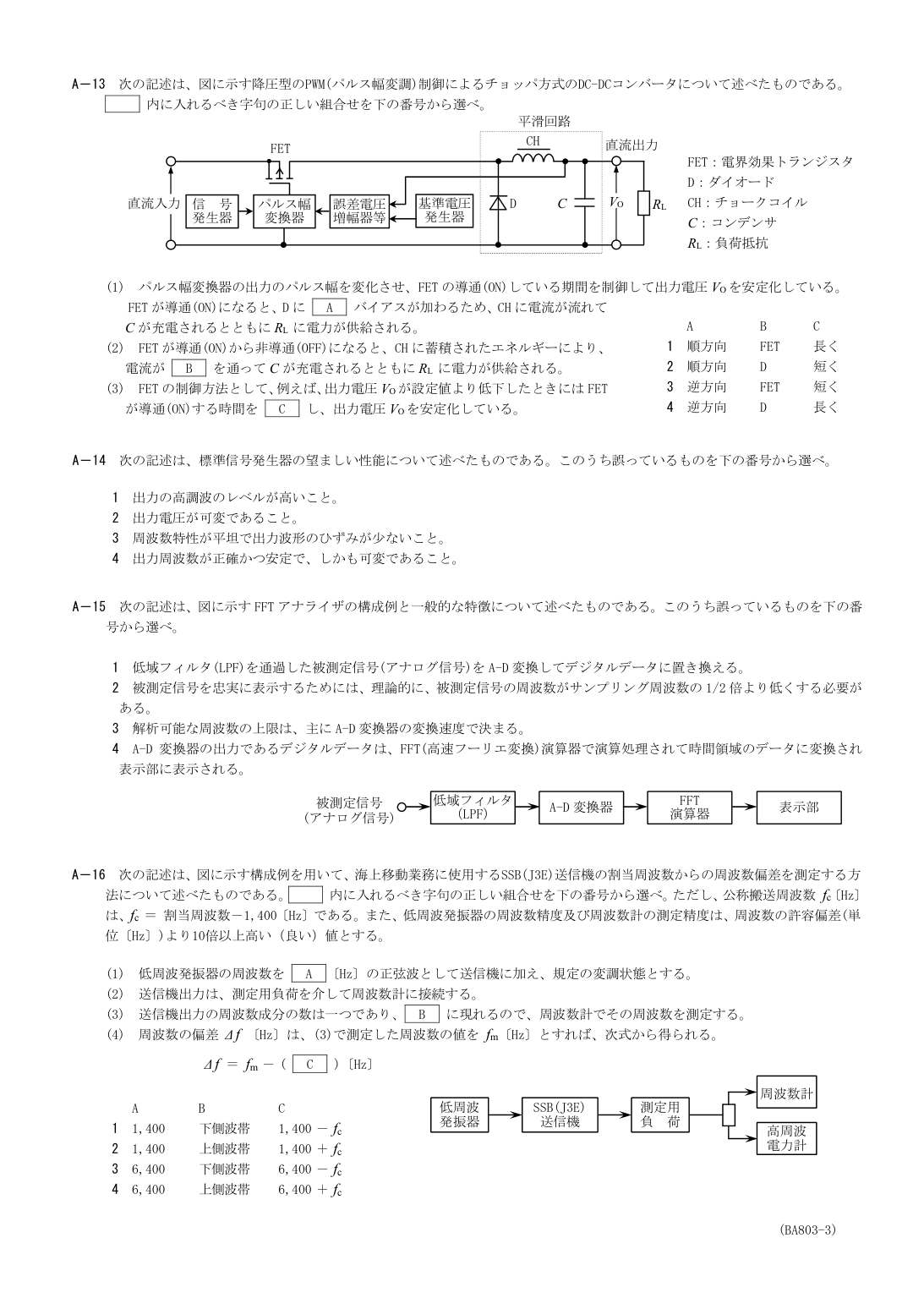 2026-03 第二級総合無線通信士 kogaku-a A14 原PDF全頁