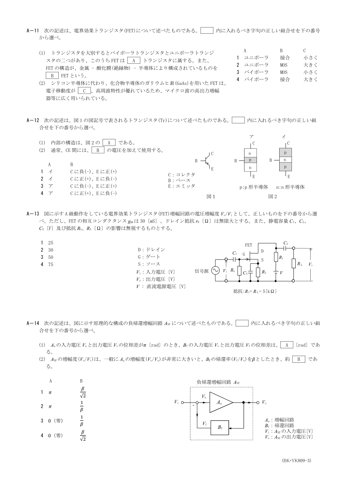 2026-09 第二級総合無線通信士 kiso A11 原PDF全頁