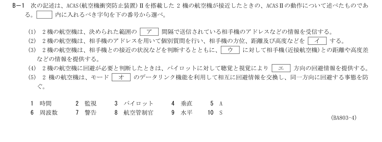 2026-03 第二級総合無線通信士 kogaku-a B1 原問題切出し