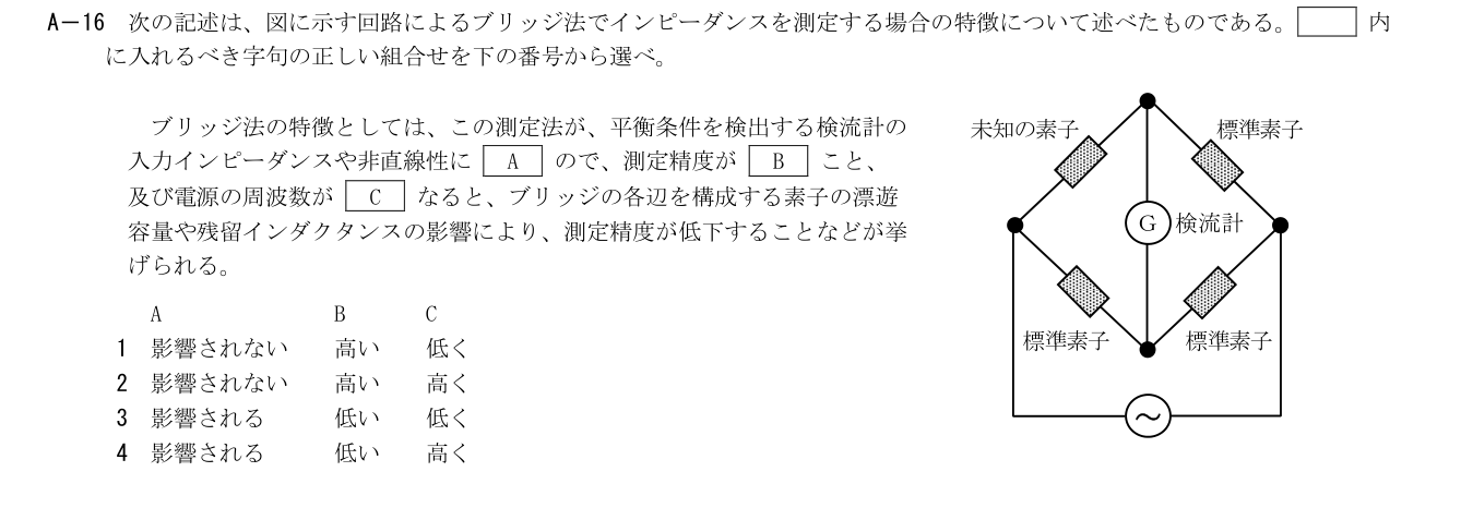 2026-09 第二級総合無線通信士 kogaku-a A16 原問題切出し