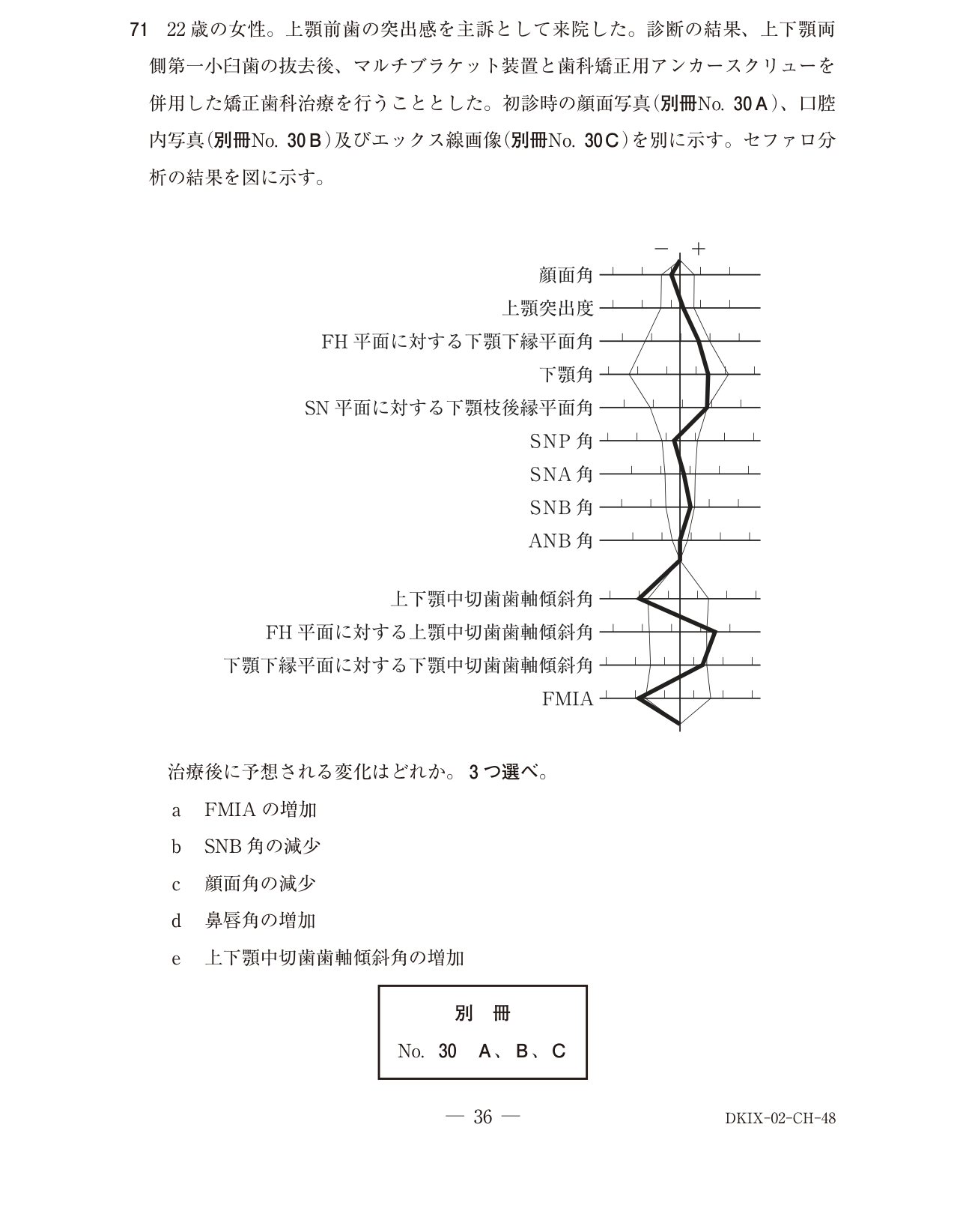 118C071 原問内の図・歯式・数式の確認用原本