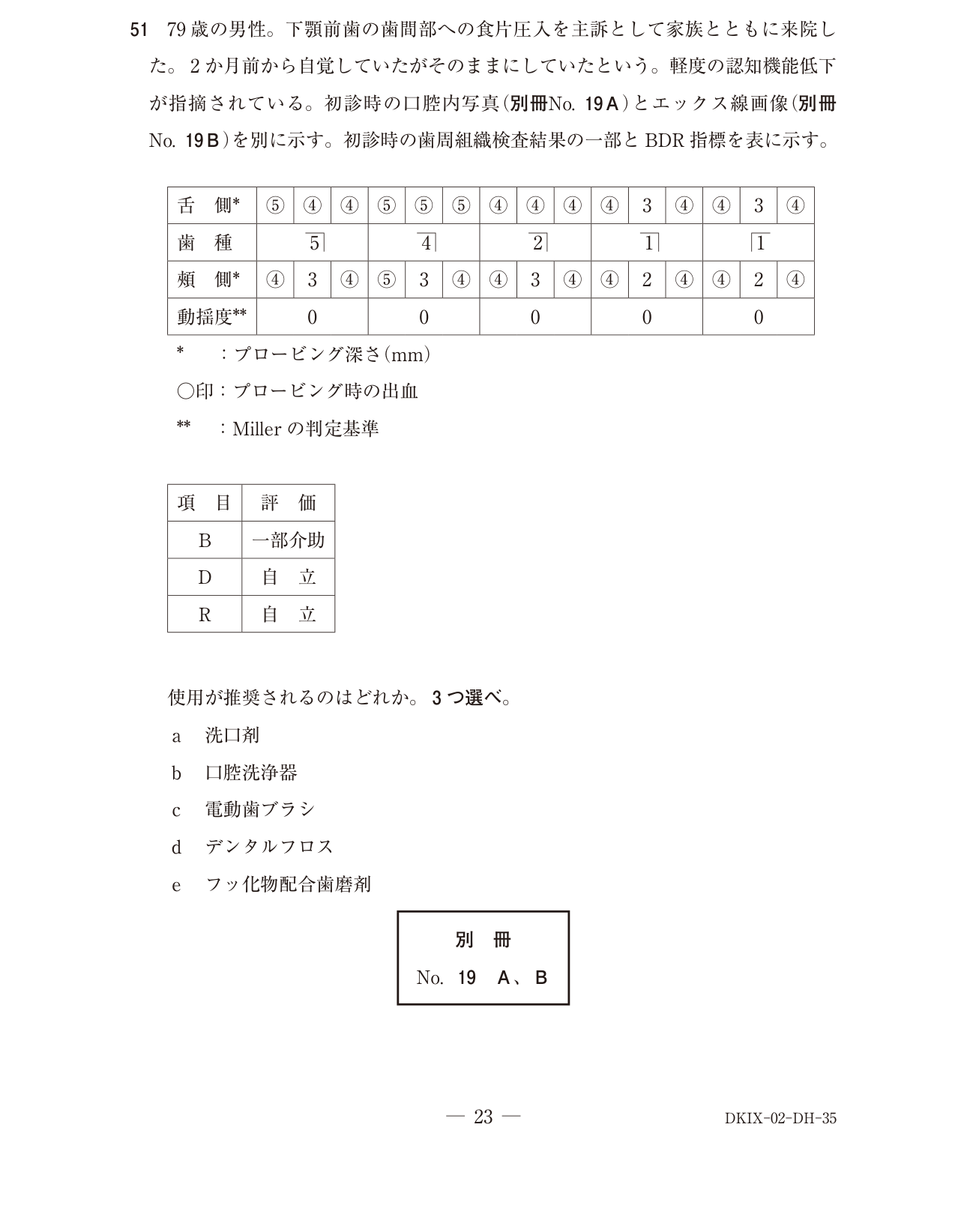 118D051 原問内の図・歯式・数式の確認用原本